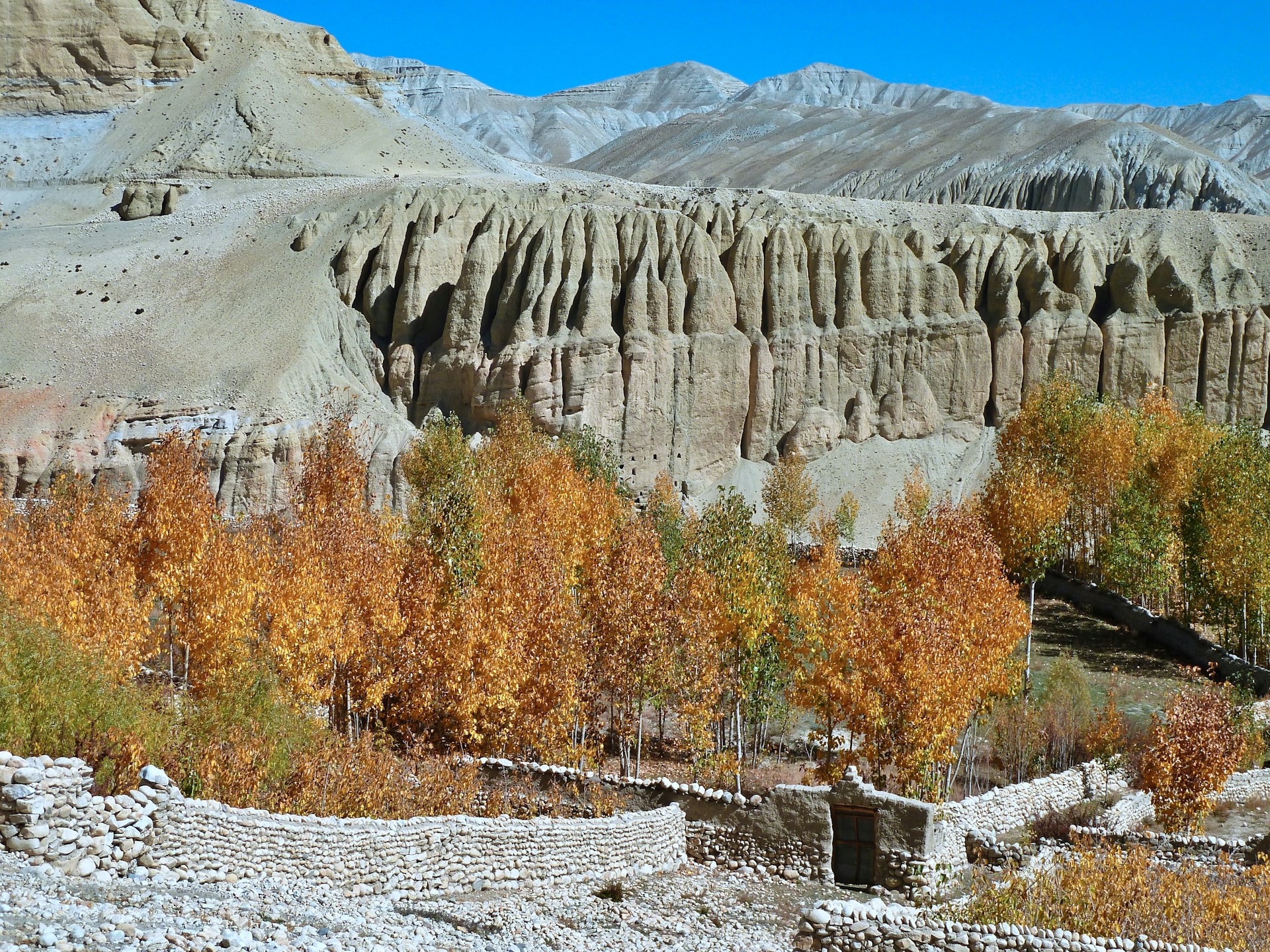 Upper Mustang Trek Route